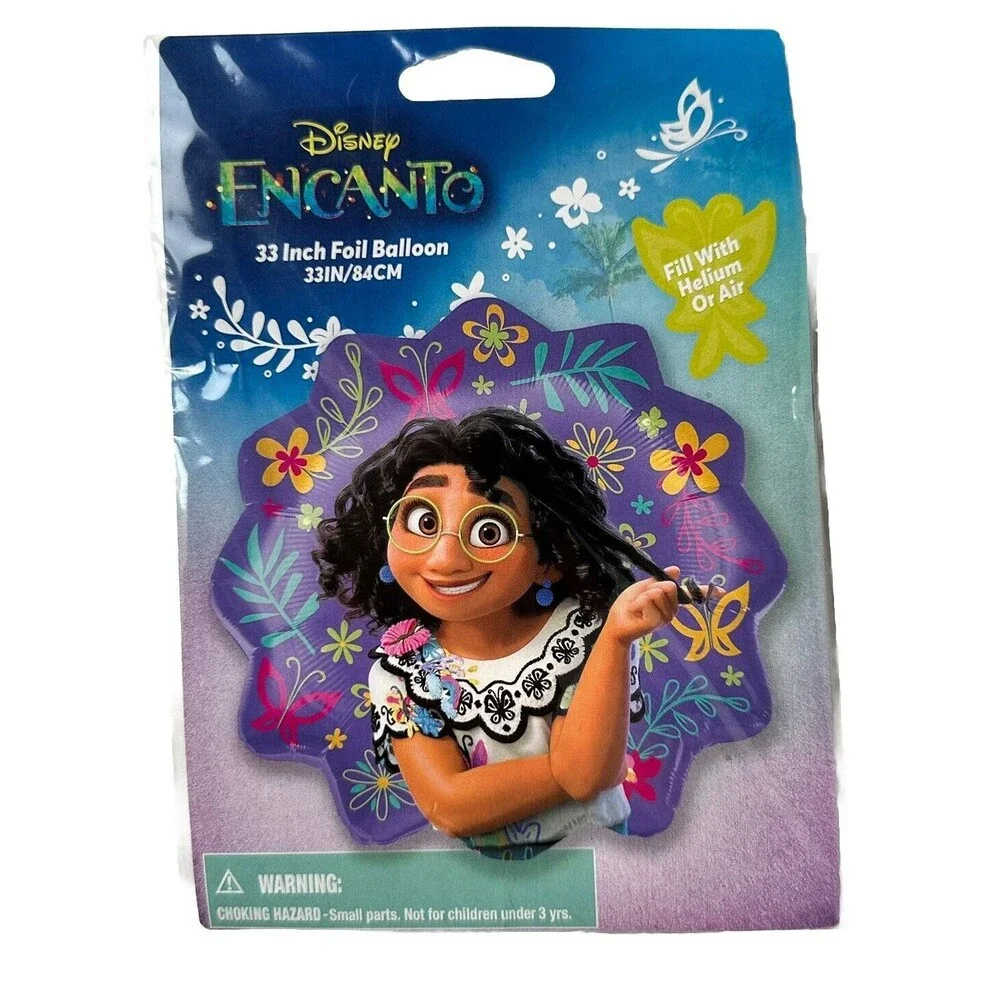 Encanto Birthday Party Decor Reusable Straws Centerpieces BannerFoil Balloon NEW